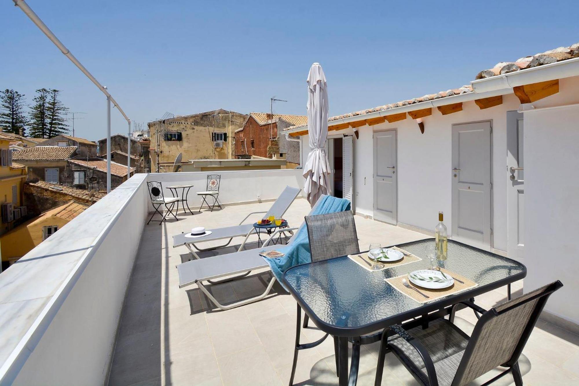 Corfu Town West Apartment Luaran gambar
